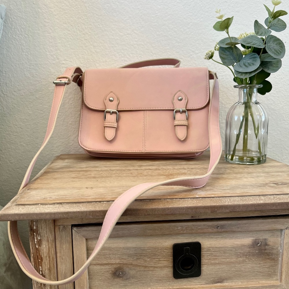 Topshop Pink Crossbody Bag